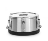 Термоконтейнер Kocateq CN 12 SS объемом 10 л, с верхней загрузкой, цилидрический, полностью из нерж. cтали