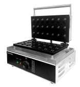 Вафельница-орешница Kocateq GH 15NUT для орешков, 21 шт 40*30 мм