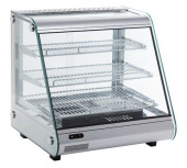 Витрина тепловая Kocateq RTR 130L1 настольная с 3 полками, объемом 130 л, с подсветкой 