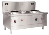 Плита индукционная WOK напольная с 2 конфорками Ø 40 см Kocateq DC18100(12+16kW)