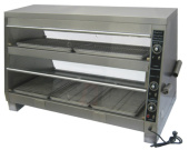 Витрина тепловая Kocateq DH 150EW передаточная, двухъярусная, с подсветкой 