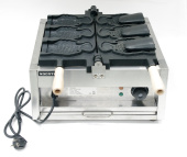 Вафельница тайяки Kocateq GH 15FishNW для 3 рыбок размером 15*19*3 см