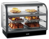 Витрина тепловая настольная для самообслуживания, 3 полки, подсветка Lincat C6H 100S