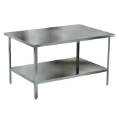 Стол производственный островной 70*90*87 см с полкой Кобор СП-90/70/430