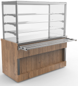 Витрина нейтральная длиной 805 мм линии раздачи Capital Челябторгтехника RC21AN Capital