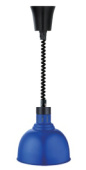 Лампа тепловая Kocateq DH 635B NW c ИК нагревом, подвесная, с синим плафоном Ø250*220 мм