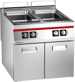 Макароноварка Angelo Po 1T1CP2EH электрическая напольная, 2 ванны по 40 л 