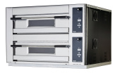 Печь для пиццы электрическая 2-камерная с подом 73*73 см OEM-ALI MB835DG 