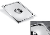Крышка GN1/9 с вырезом из нержавеющей стали для гастроемкости Ronda GNL19