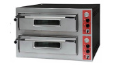 Печь для пиццы электрическая 2-камерная с подом 99*69 см Kocateq EPA12L