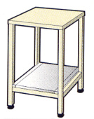 Стенд для пиццерийного пресса PZ33/PF33, открытый, без ящика OEM-ALI SU/094