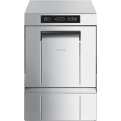 Стаканомоечная машина Smeg SPG 403 M под кассеты 40х40 см, с дозатором ополаскивающих и моющих средств, с дренажной помпой