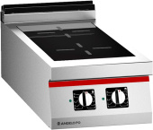 Плита индукционная Angelo Po 0T0VT1I настольная с 2 зонами нагрева, серия ICON9000 