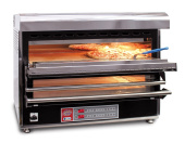 Печь для пиццы электрическая 2-камерная с подом 31*75 см Eurochef PizzaChef FP2