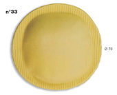 Насадка для равиоли Ø70 мм для Multipasta Imperia and La Monferrina (Ravioli mould 33 )