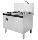 Плита индукционная WOK Kocateq  DC1070M напольная с 1 конфоркой Ø 30 см, мощность 8 кВт, линия 700
