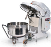 Тестомесильная машина Sigma VE 80 c загрузкой 80 кг, подкатная дежа, откидной месильный орган, 2 скорости