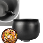Чаша Kocateq GHT6/2200SF noodle bowl с гребенкой для лапши, для стир фрай GHT 6/2200SF