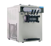 Фризер Koreco SSI 236  для мягкого мороженого, с 3 рожками, 2 емкостями 6.5 л, настольный, с  помпой, прекулом