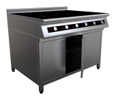 Плита индукционная Кобор I9-6S2 на закрытом стенде с 6 зонами нагрева (6*3,5 кВт) 