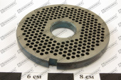 Решетка мясорубки KT LM-82/P-Holeplate 3mm (отв. 3мм) (82003.0)