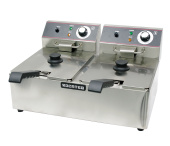 Фритюрница Kocateq EF62NW электрическая 2 ванны 6+6 л
