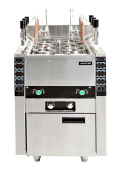 Макароноварка Kocateq ES BLL 540 CAS электрическая автоматическая напольная, 2 ванны 30 л с 6 порционными корзинами 