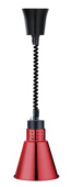 Лампа тепловая Kocateq DH 631R NW c ИК нагревом, подвесная, с красным плафоном Ø195*200 мм