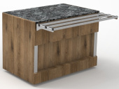 Прилавок нейтральный длиной 505 мм без полки линии раздачи Capital Челябторгтехника RN10BS Capital 