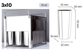 Форма Koreco SSI 40 Eskimo form 2  для приготовления мороженого 78 мл, 3x10 шт для фризера SSI 40 ESKIMO