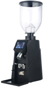 Кофемолка OROMO CG 64 Matt Black с бункером для зерна 1 кг, жернова Ø64 мм, счетчик порций, с черным матовым корпусом, работа по времени