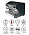 Кофемашина ACM Rounder 2 GR NERO (ACMRD002N+high cup+ cup warmer) автоматическая с 2 группами под высокие чашки с подогревателем чашек