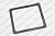 Прокладка стекла плафона Professional Spares 348285 (75x65x1мм)