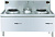 Плита индукционная WOK Kocateq  DC1570M напольная с 2 конфорками Ø 30 см, мощность 8+8 кВт, линия 700