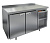 Стол холодильный c 2 дверьми и столешницей из нержавеющей стали 70*139*85 см Hicold GN 11/TN