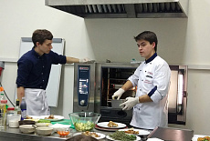 ПРАКТИКА. 4 декабря состоялся мастер-класс "RATIONAL. Новогодний стол от Шефа.