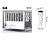 Форма Koreco SSI 40 Eskimo form 1 для приготовления мороженого 82 мл, 5x8 шт для фризера SSI 40 ESKIMO
